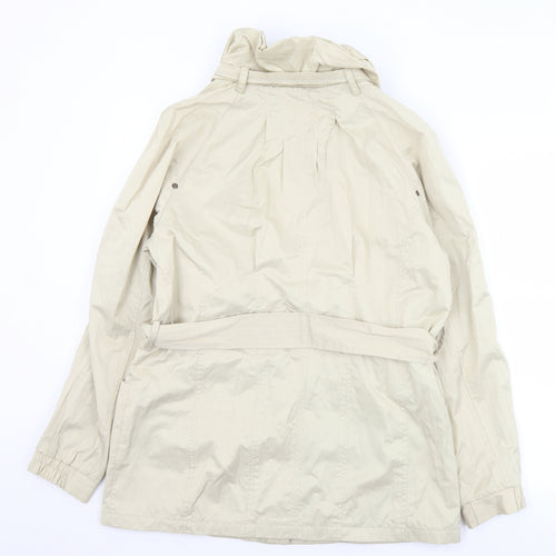 Lakeland Womens Beige   Anorak Coat Size 12  Zip