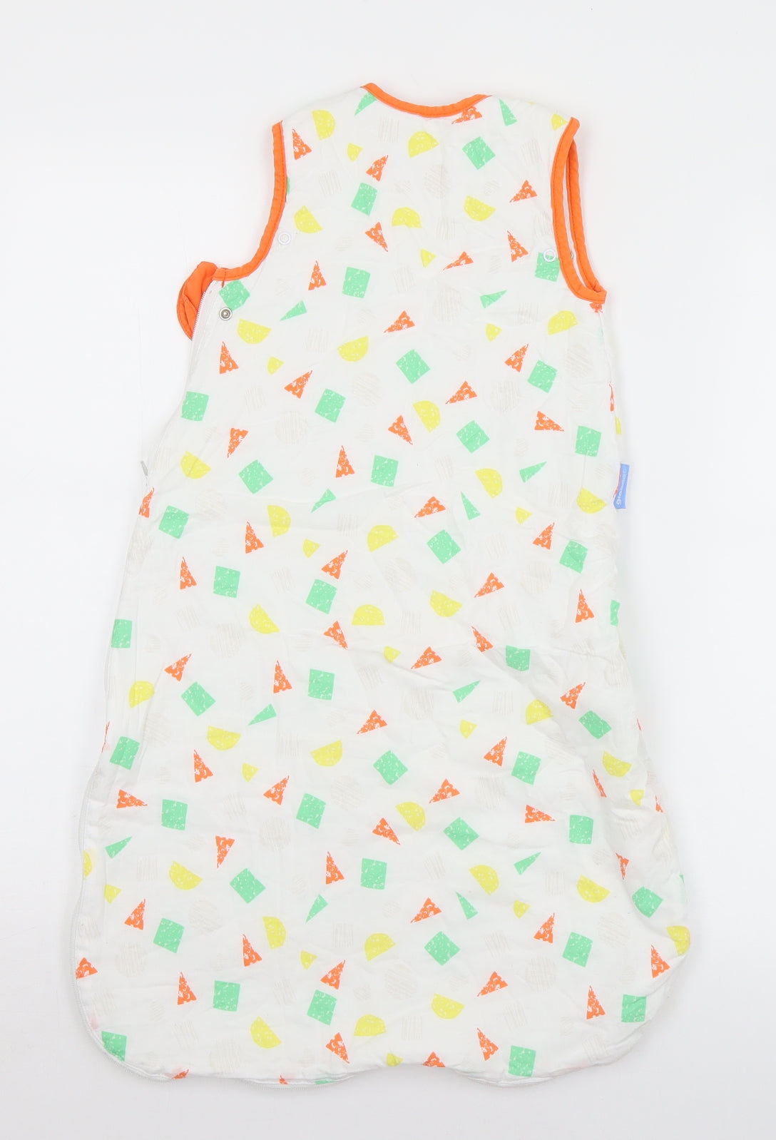 Gro Company Baby Multicoloured Geometric Cotton Babygrow One-Piece Size 0-3 Months  Snap - 0-6 Months