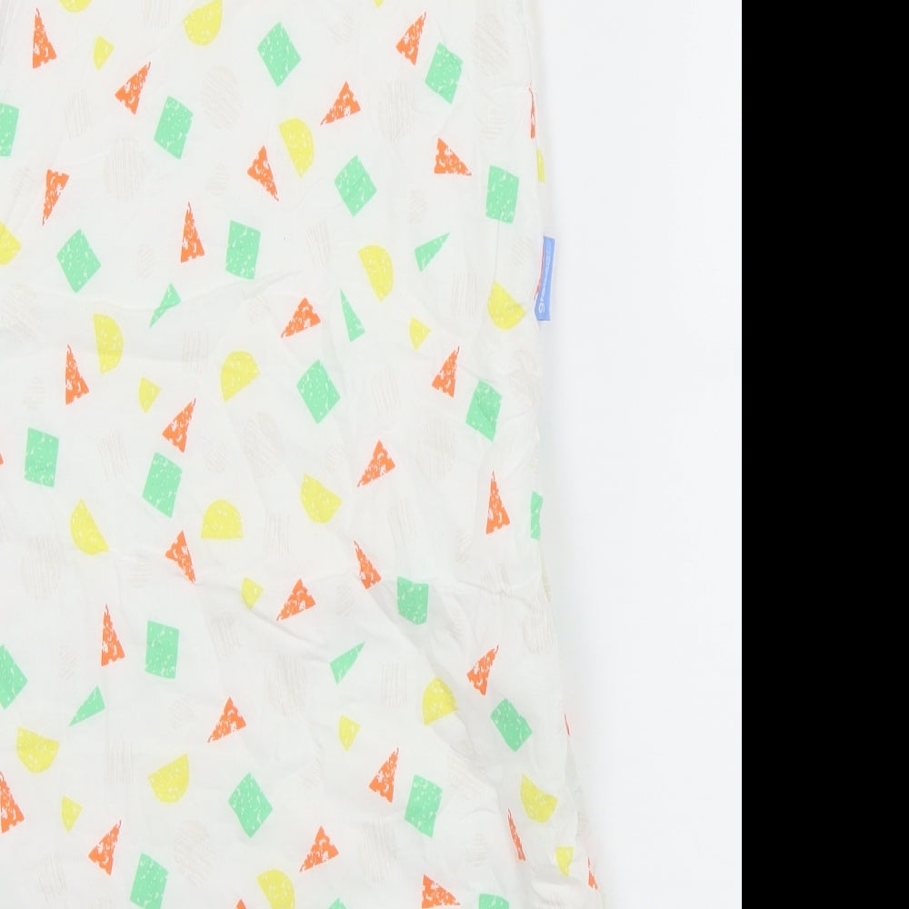 Gro Company Baby Multicoloured Geometric Cotton Babygrow One-Piece Size 0-3 Months  Snap - 0-6 Months