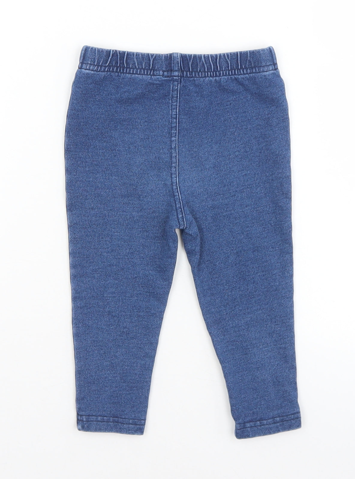Dunnes Stores Girls Blue  Cotton Jogger Jeans Size 9-12 Months