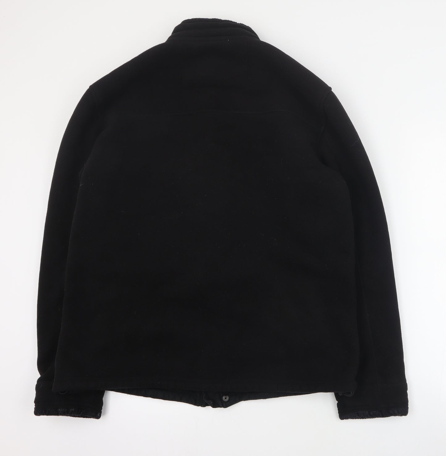 Blue Harbour Mens Black   Jacket Coat Size L  Zip