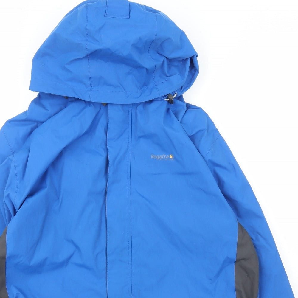 Regatta Mens Black   Rain Coat Coat Size 2XL