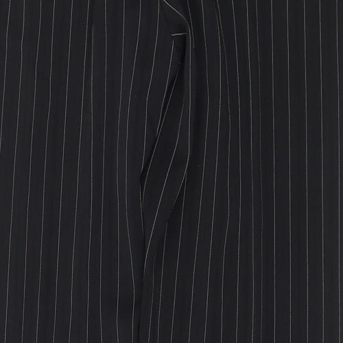zucchero Womens Black  Polyester Capri Trousers Size 14 L29 in Regular