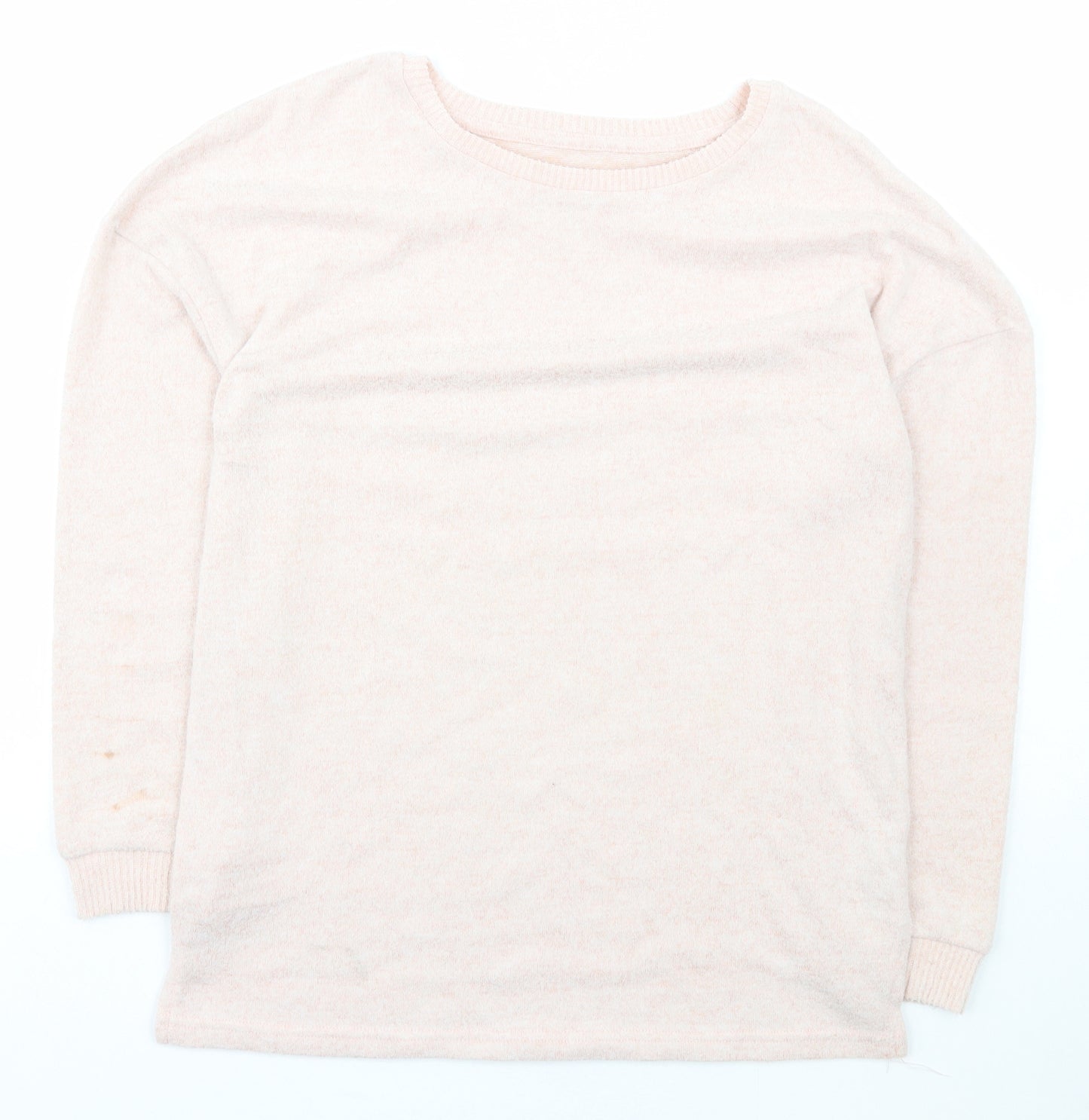 Primark  Womens Pink Boat Neck  Polyester Pullover Jumper Size S