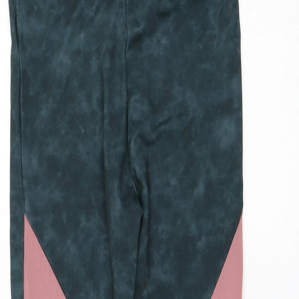 George Girls Green  Polyester Jogger Trousers Size 9-10 Years  Regular Pullover - Mickey Mouse, Leggings