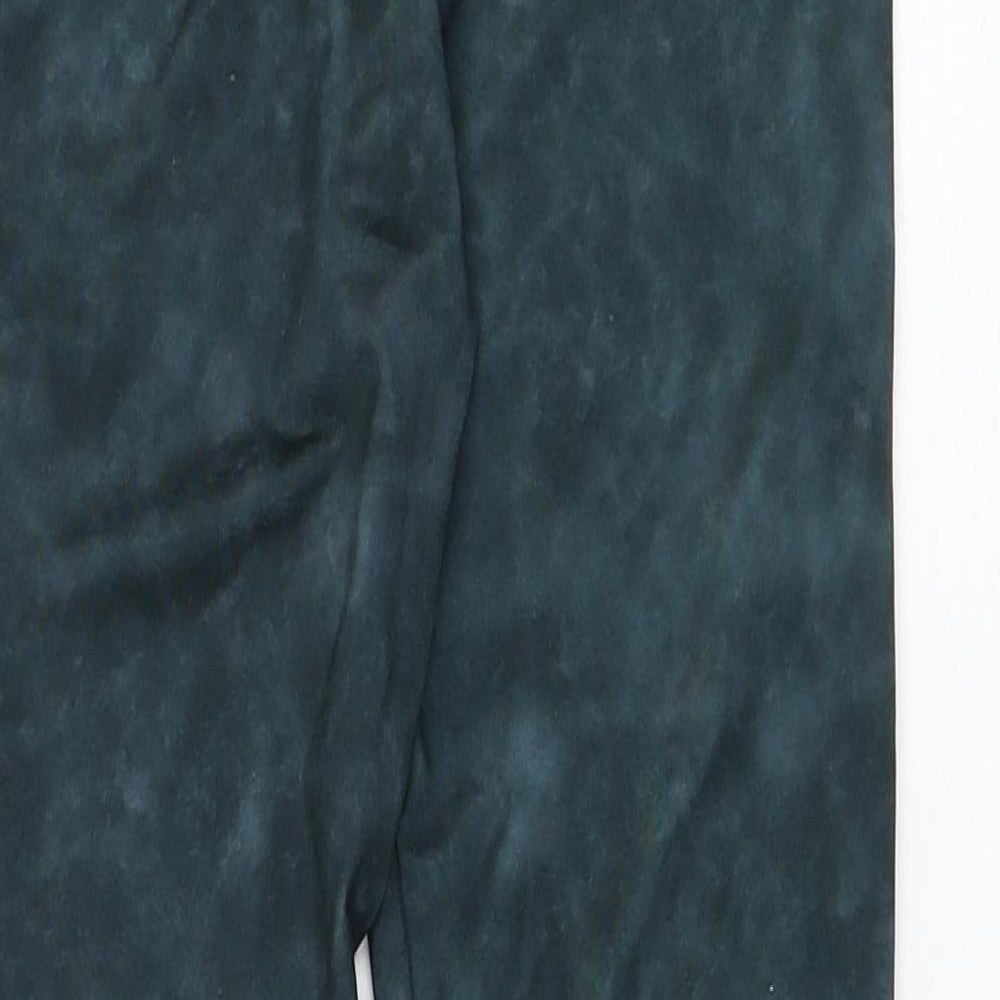 George Girls Green  Polyester Jogger Trousers Size 9-10 Years  Regular Pullover - Mickey Mouse, Leggings