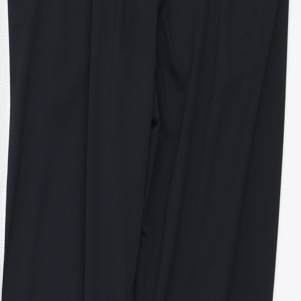Under armour Mens Black  Polyester Jogger Trousers Size L L30 in Regular