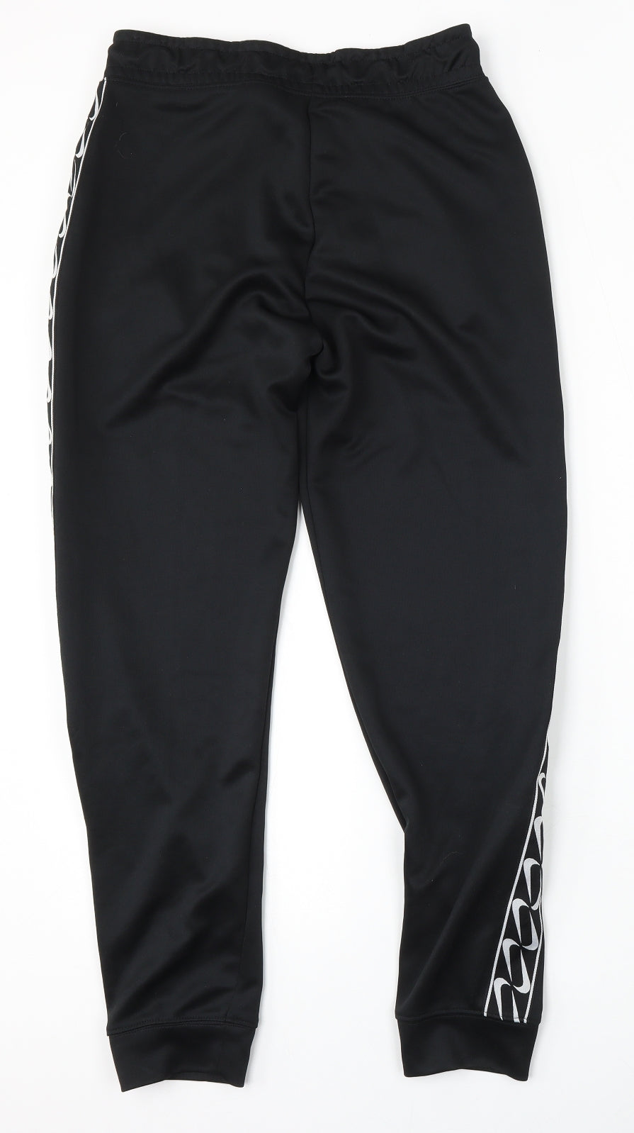 Nike Mens Black  Polyester Jogger Trousers Size S L28 in Regular