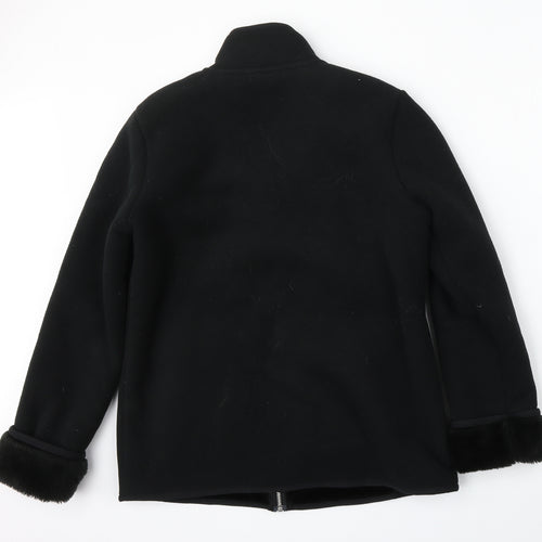 Debenhams Womens Black   Jacket  Size 12  Zip