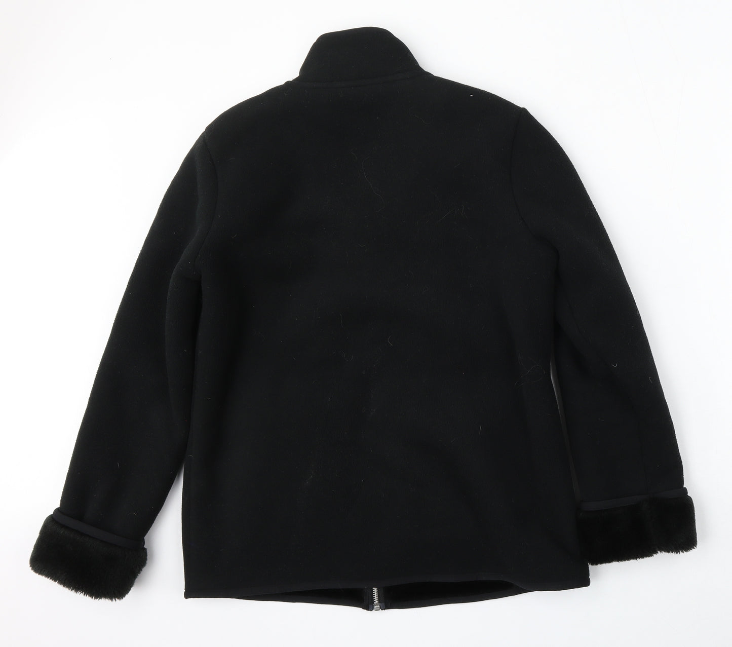 Debenhams Womens Black   Jacket  Size 12  Zip