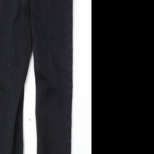 NEXT Womens Blue  Lyocell Skinny Jeans Size 8 L28 in Regular Button