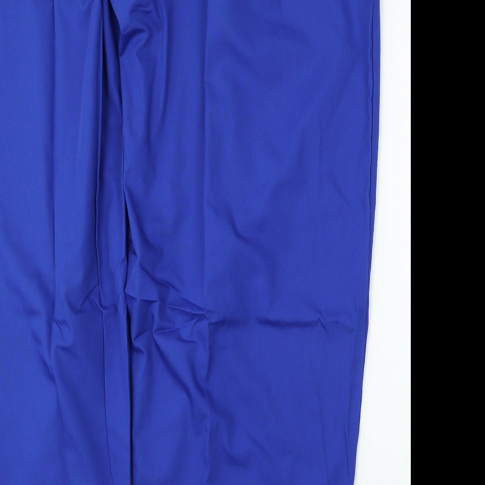 Alexandra Mens Blue  Polyester Trousers  Size 3XL L31 in Regular