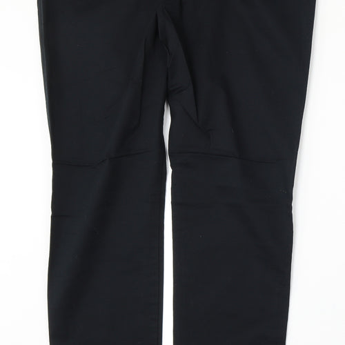 H&M Womens Blue  Cotton Straight Jeans Size 34 L30 in Regular Button