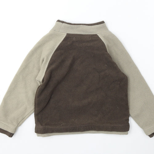George Boys Beige  Polyester Pullover Sweatshirt Size 2-3 Years