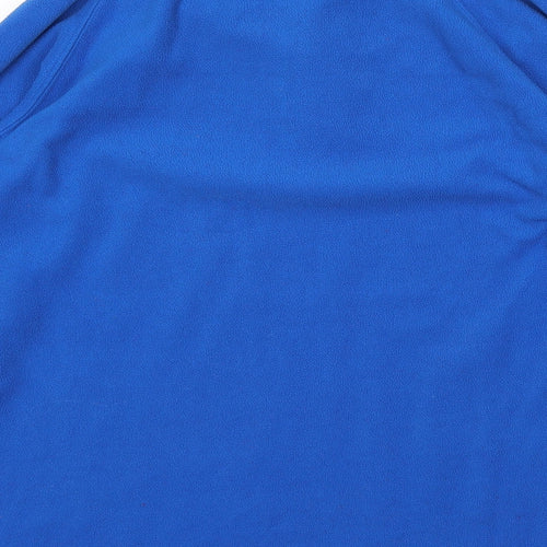 Universal People Womens Blue  Polyester Pullover Sweatshirt Size L  Zip
