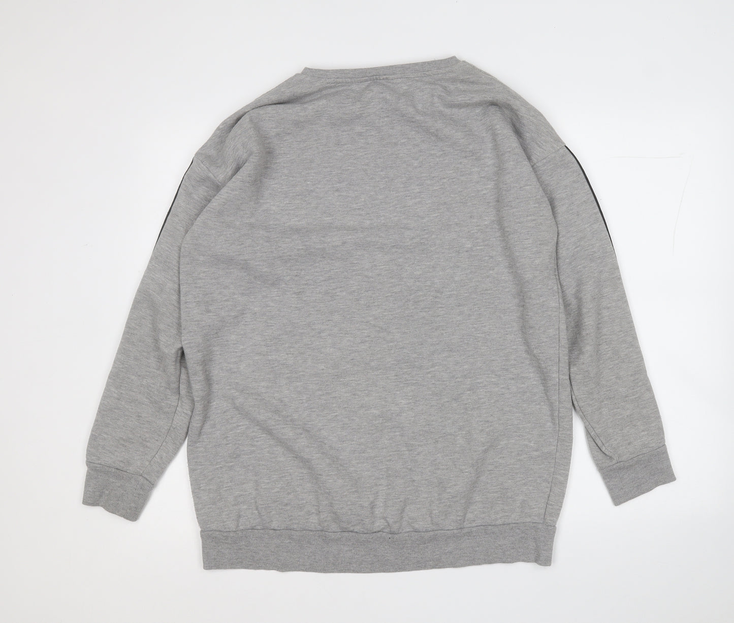 Primark Womens Grey  Polyester Pullover Sweatshirt Size L