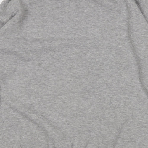 Primark Womens Grey  Polyester Pullover Sweatshirt Size L