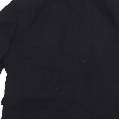 Hugo James Mens Black  Polyester Jacket Blazer Size 40