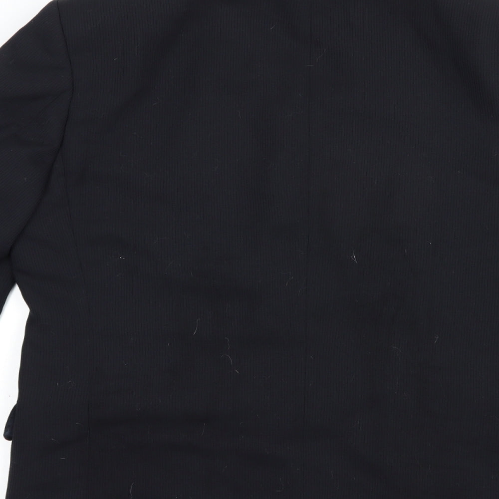 Hugo James Mens Black  Polyester Jacket Blazer Size 40