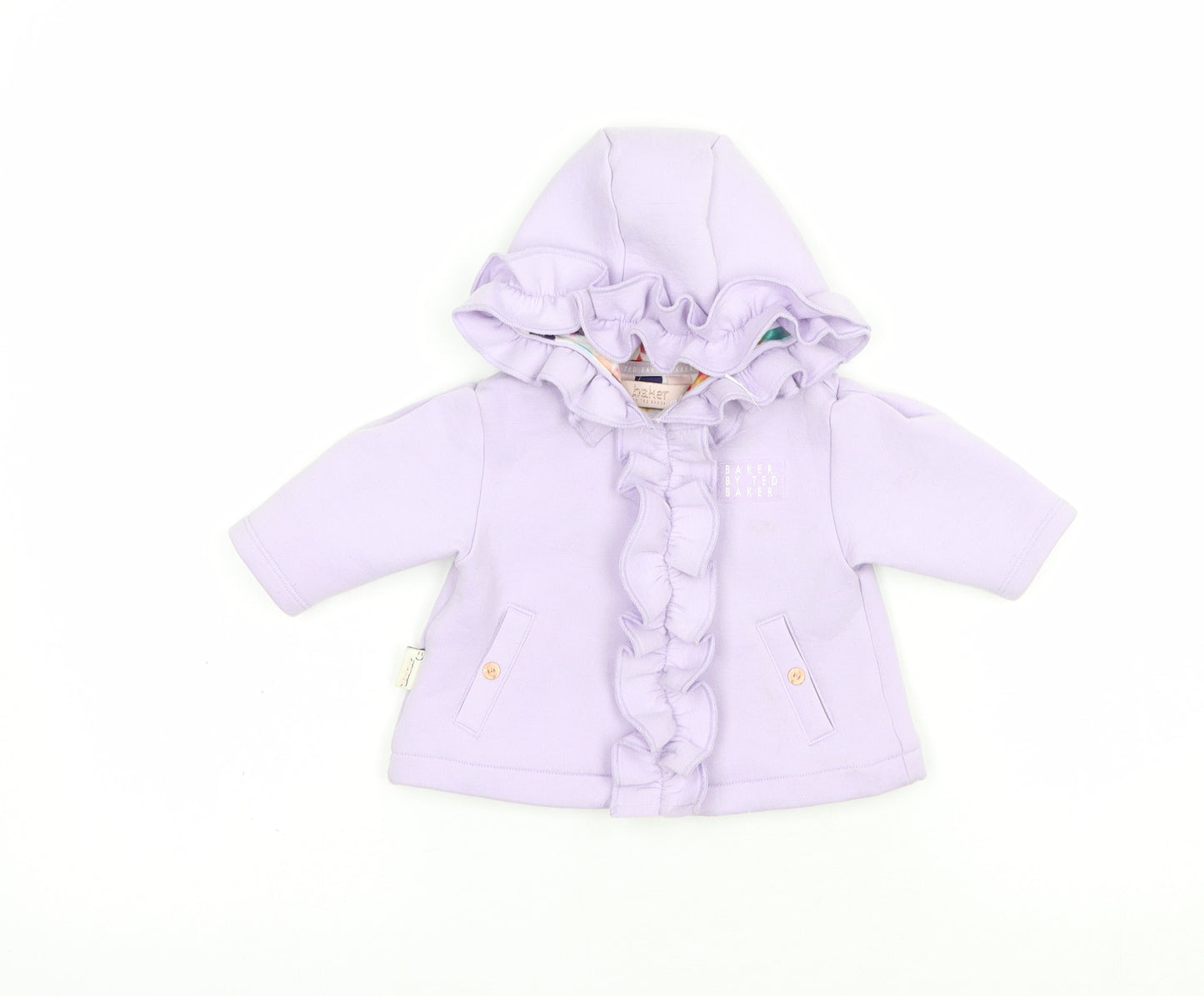 Ted Baker Baby Purple   Basic Jacket Jacket Size 0-3 Months   Snap