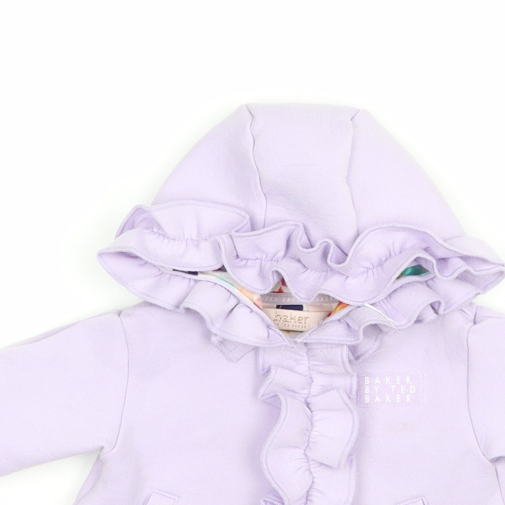 Ted Baker Baby Purple   Basic Jacket Jacket Size 0-3 Months   Snap