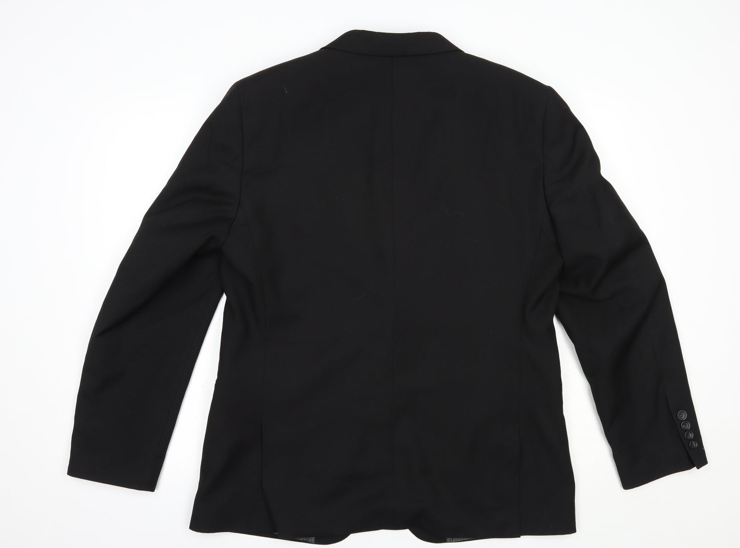 Very Mens Black  Polyester Jacket Blazer Size 42