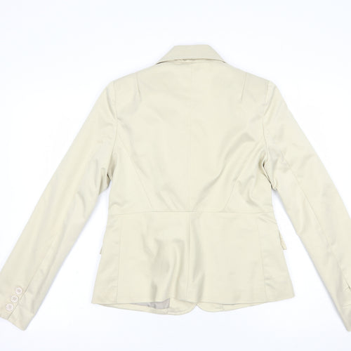 Di & A Womens Beige   Jacket Blazer Size M  Button