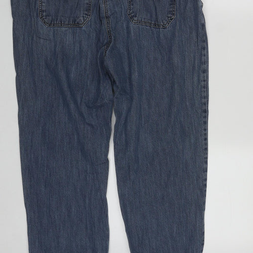 Jupiter Womens Blue  Cotton Straight Jeans Size 32 in L29 in Regular