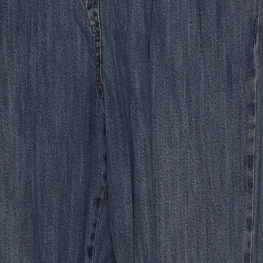 Jupiter Womens Blue  Cotton Straight Jeans Size 32 in L29 in Regular