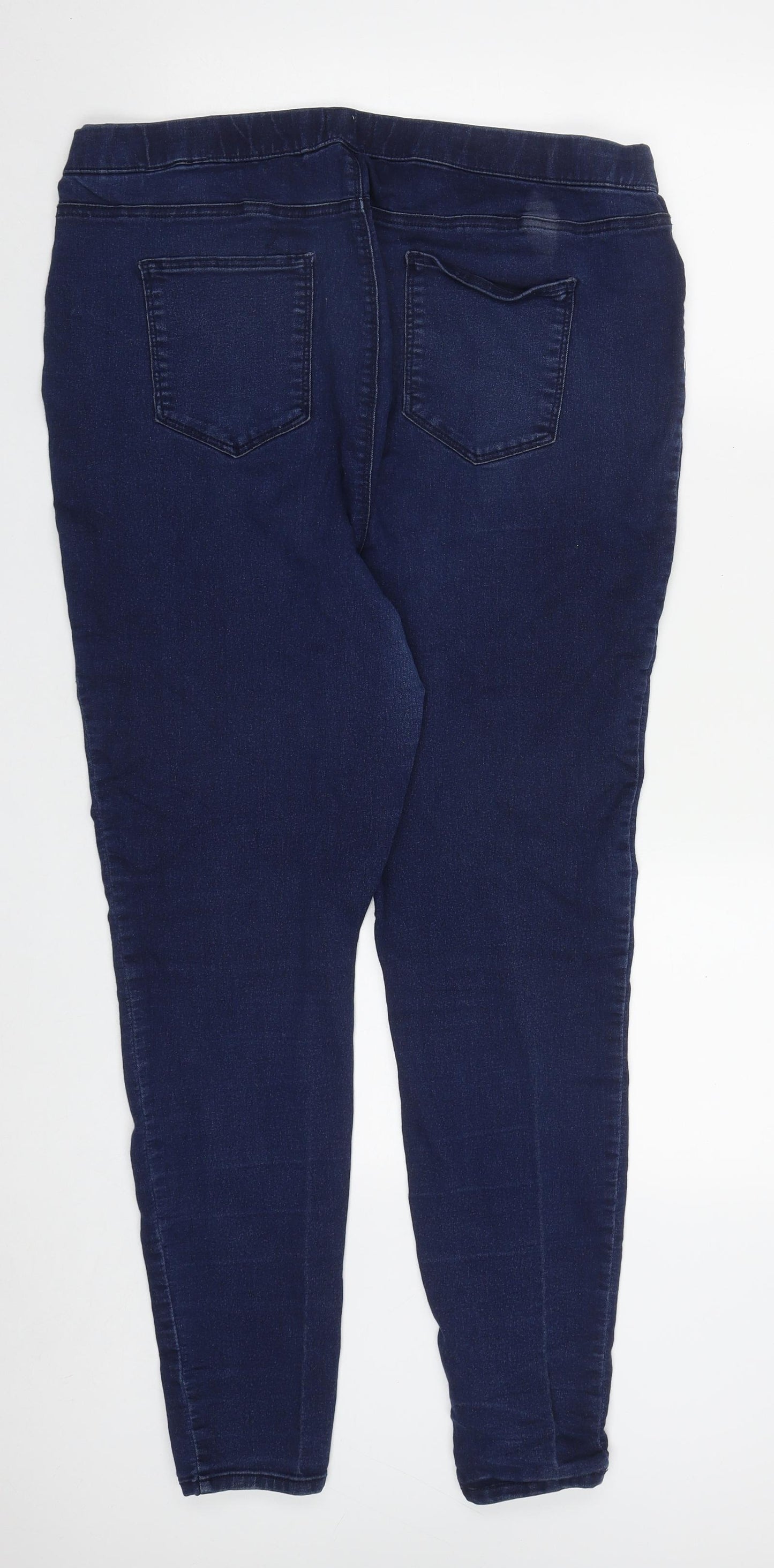 Papaya0 Womens Blue  Cotton Jegging Jeans Size 20 L27 in Regular