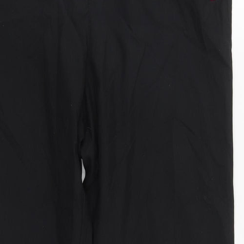 Dorothy Perkins Womens Black  Polyester Trousers  Size 16 L33 in Regular Zip