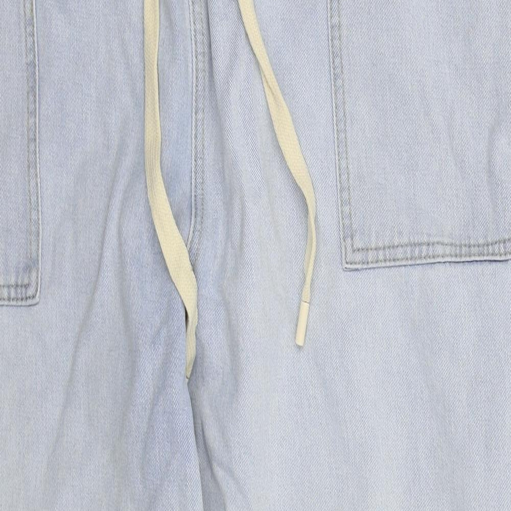 TU Womens Blue  Cotton Tapered Jeans Size 20 L28 in Regular Drawstring