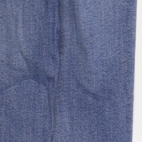 Denim Co Womens Blue  Cotton Skinny Jeans Size 14 L30 in Regular Button