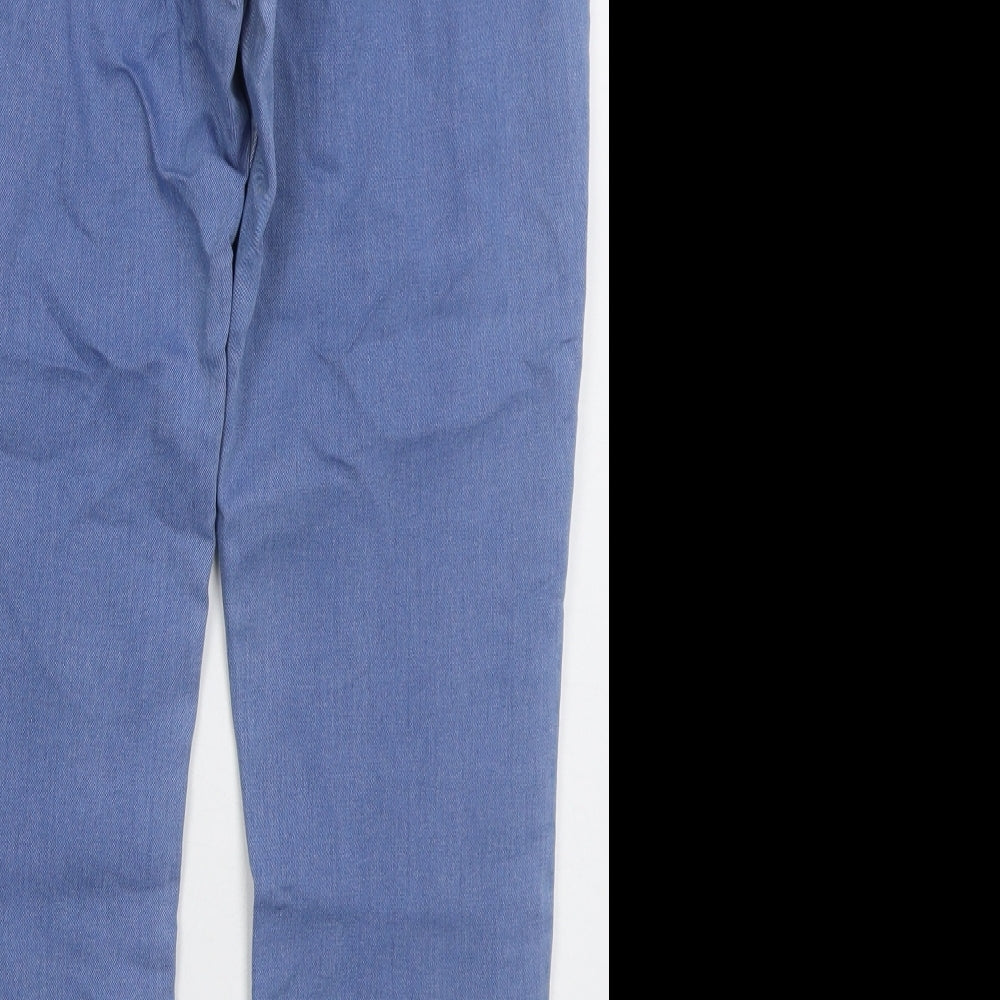 Denim Co Womens Blue  Cotton Jegging Jeans Size 10 L29 in Regular Button