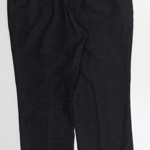 NEXT Womens Blue  Polyester Trousers  Size 36 in L28 in Regular Hook & Eye