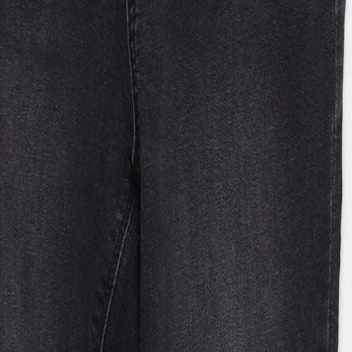 Denim Co Womens Grey  Cotton Skinny Jeans Size 12 L28 in Regular Button