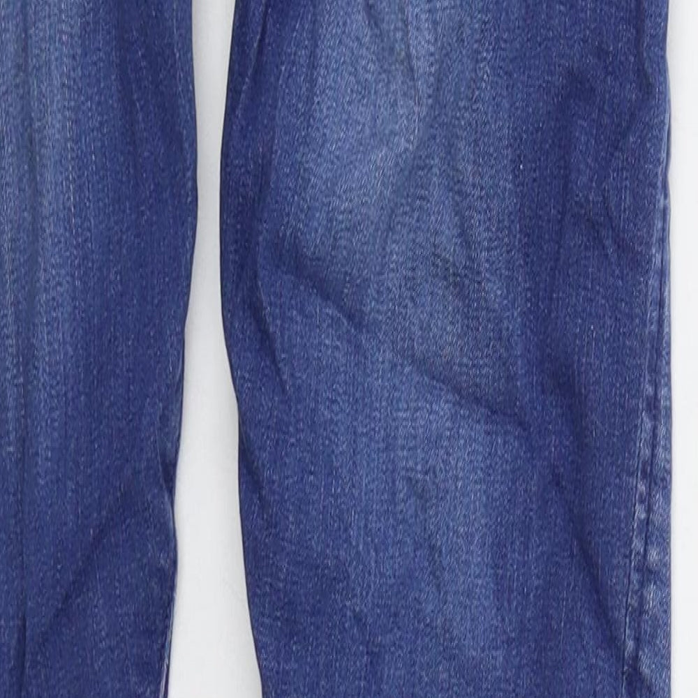 G-Star Womens Blue  Cotton Skinny Jeans Size 24 in L29 in Regular Button