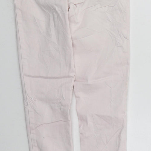 Mohito Womens Pink  Cotton Skinny Jeans Size 24 in L28 in Regular Button