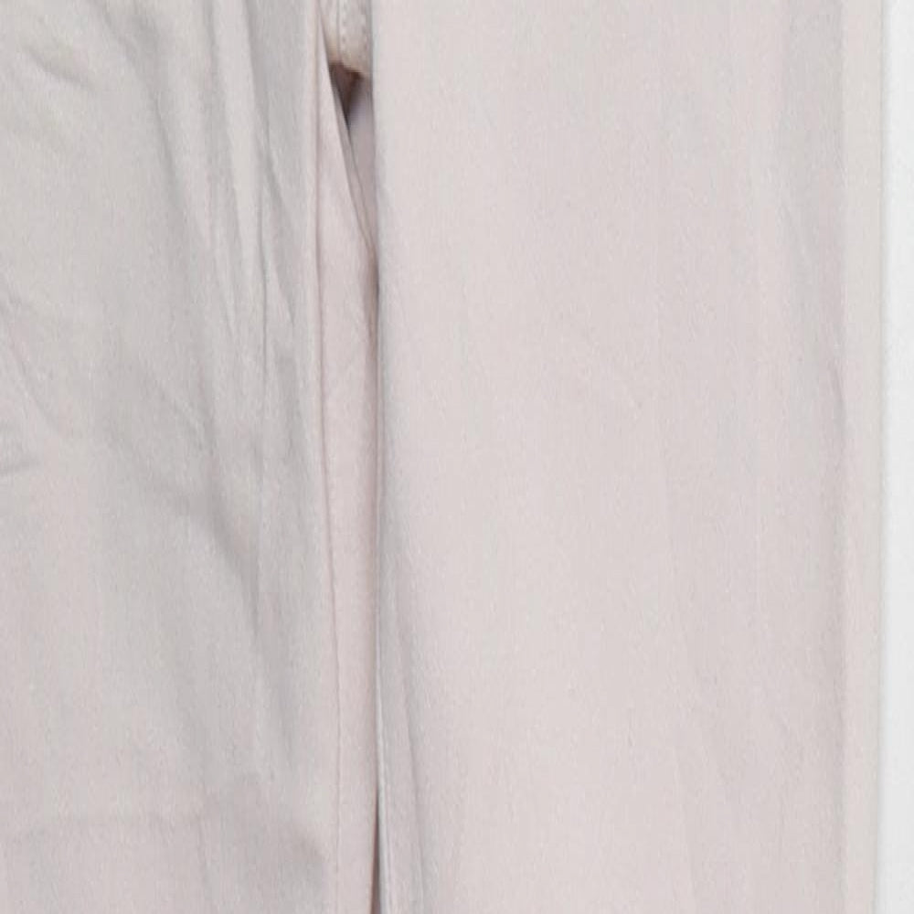 Mohito Womens Pink  Cotton Skinny Jeans Size 24 in L28 in Regular Button