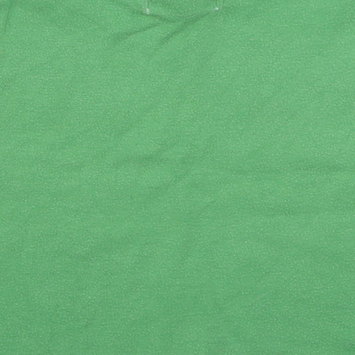 Ladybird Boys Green  100% Cotton Basic T-Shirt Size 12-18 Months Round Neck Pullover