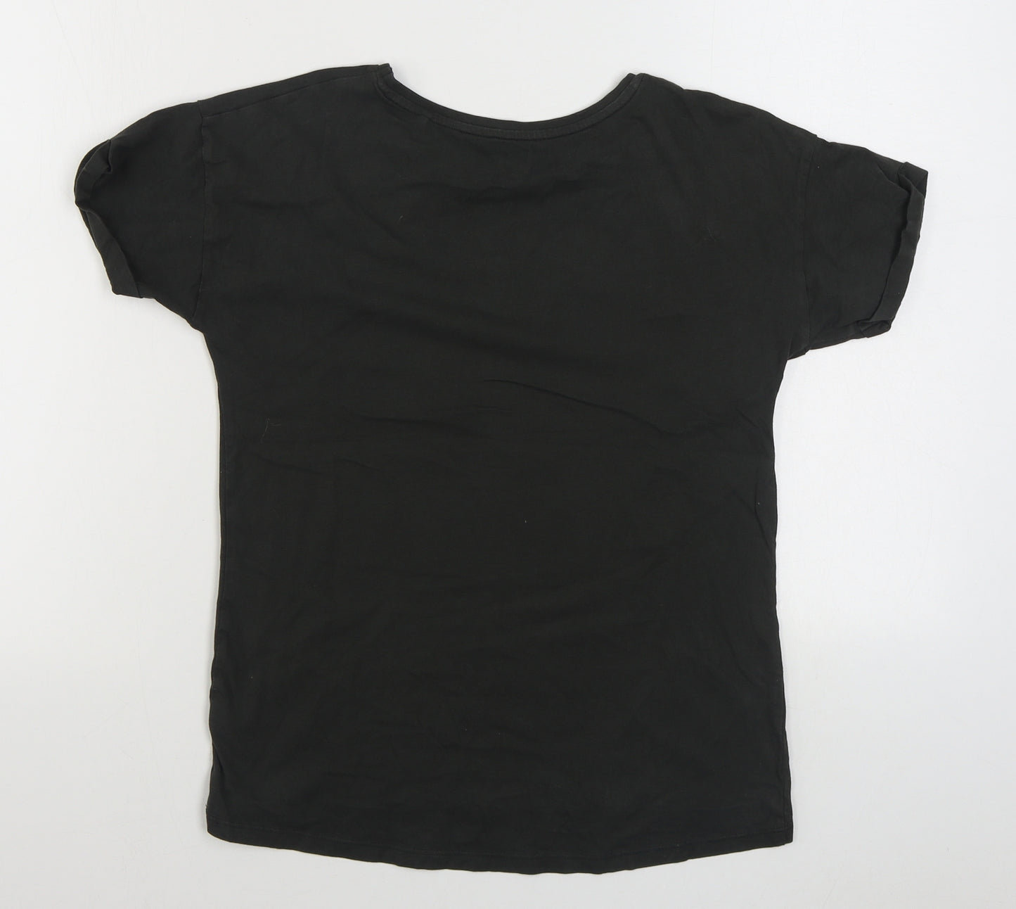 TU Girls Green  100% Cotton Basic T-Shirt Size 14 Years Round Neck Pullover