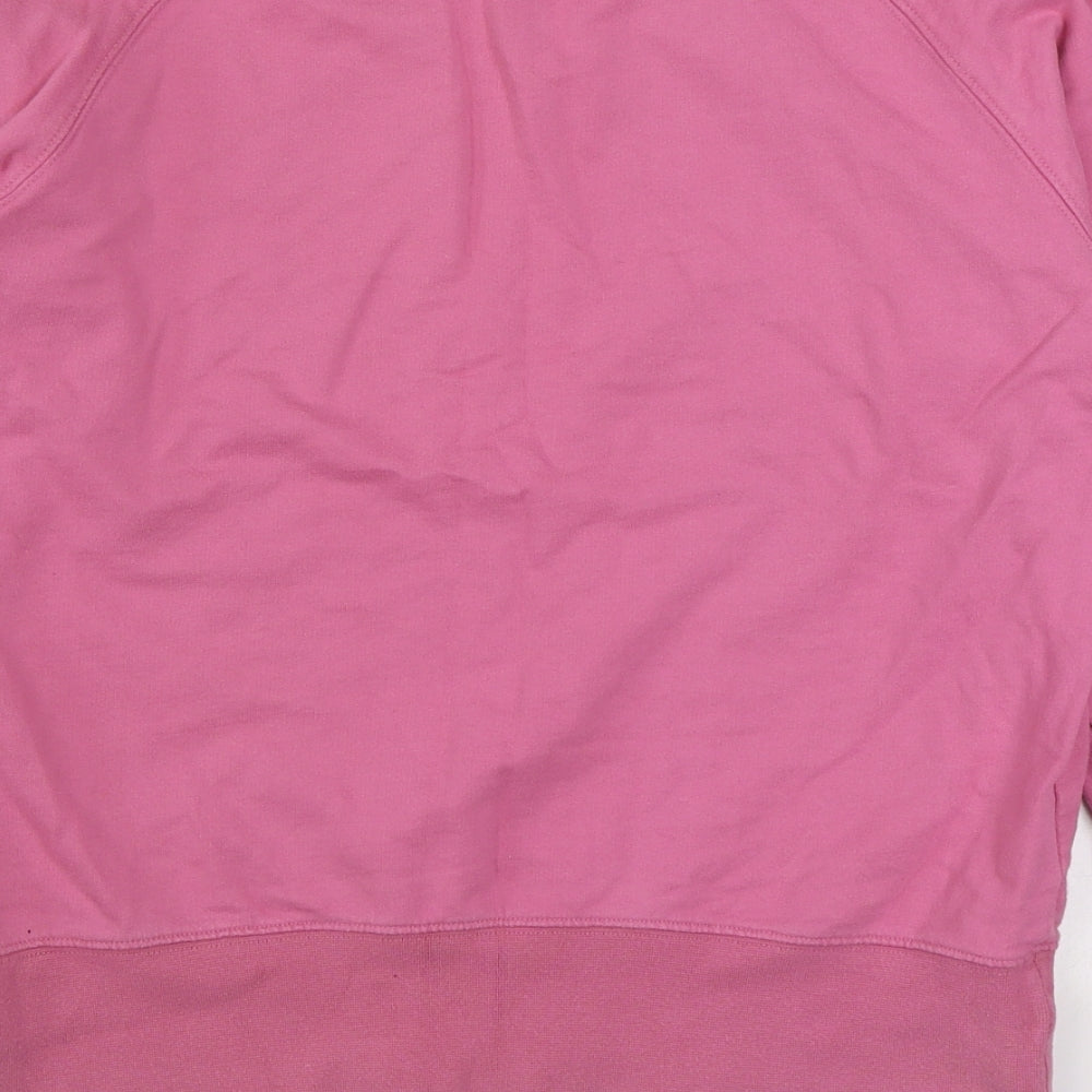 GANT Womens Pink  100% Cotton Pullover Sweatshirt Size L  Pullover