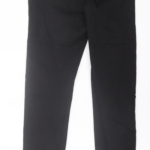 ASOS Womens Black  Cotton Jegging Trousers Size 8 L28 in Regular