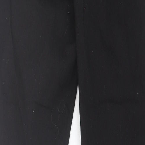 ASOS Womens Black  Cotton Jegging Trousers Size 8 L28 in Regular