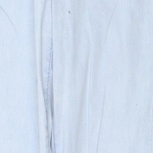 Originals Womens Blue  Cotton Skinny Jeans Size 12 L28 in Regular Button