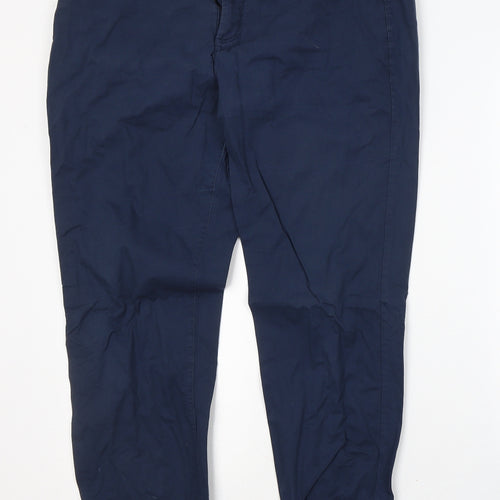 Jack Turphy Womens Blue  Cotton Straight Jeans Size 14 L28 in Regular Button