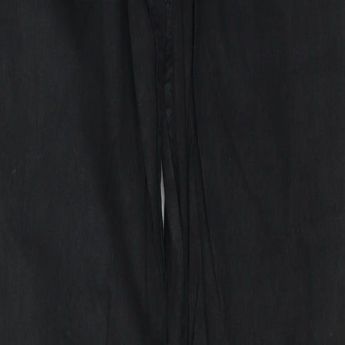Mango Womens Black  Cotton Skinny Jeans Size 8 L27 in Regular Button