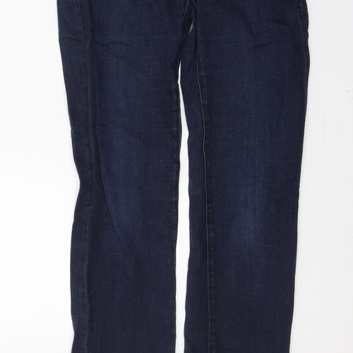 James Jeans Womens Blue  Cotton Skinny Jeans Size 28 in L32.5 in Regular Button