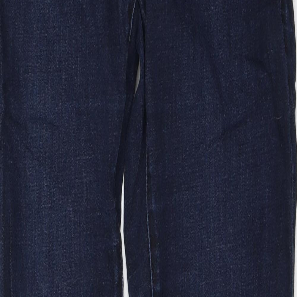 James Jeans Womens Blue  Cotton Skinny Jeans Size 28 in L32.5 in Regular Button