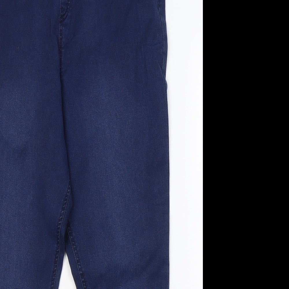 F&F Womens Blue  Cotton Jegging Jeans Size 20 L28 in Regular